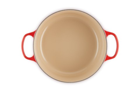 Le Creuset Signature Roaster okrągły 28cm wiśniowy