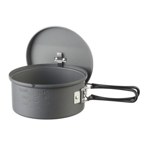 ESBIT PT1100HA kampingowy przybór kuchenny Słoiczek 1,1 l Aluminium, Czarny