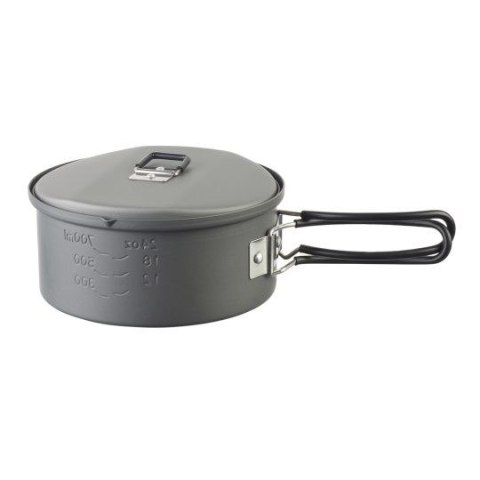 ESBIT PT1100HA kampingowy przybór kuchenny Słoiczek 1,1 l Aluminium, Czarny