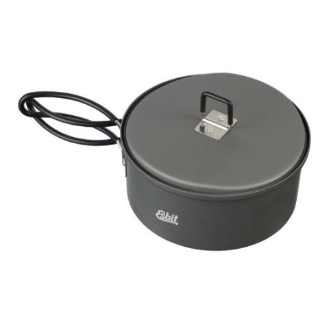 ESBIT PT1100HA kampingowy przybór kuchenny Słoiczek 1,1 l Aluminium, Czarny