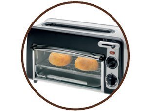 Tefal TL6008 2 kaw. 1300 W Aluminium, Czarny