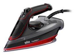 Braun TexStyle 5 SI 5057 RD Żelazko parowe Płyta ceramiczna 2700 W Czarny, Czerwony