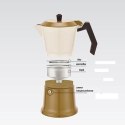Kawiarka aluminiowa MR-1657-9-BEIGE MAESTRO