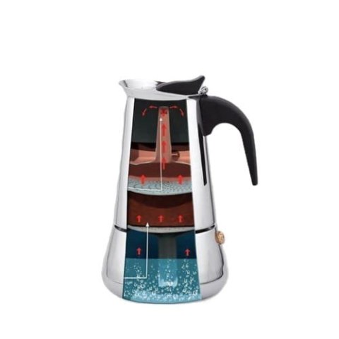 Kawiarka na 6 filiżanek MR-1660-9 -BLACK MAESTRO