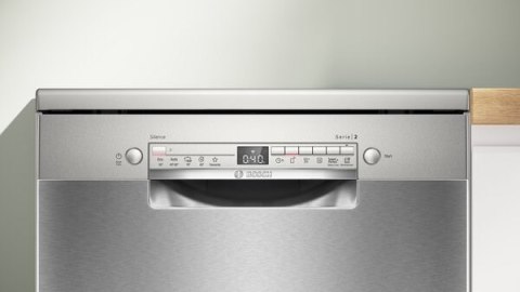 Zmywarka wolnostojąca 60 cm BOSCH SMS2HVI06E Serie 2 | klasa B | 12 kpl | ExtraDry | AquaStop