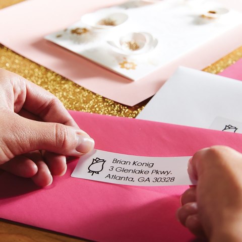 DYMO LW Large Address Labels 36 x 89 mm S0722390 Balta Lipni spausdintuvo etikete