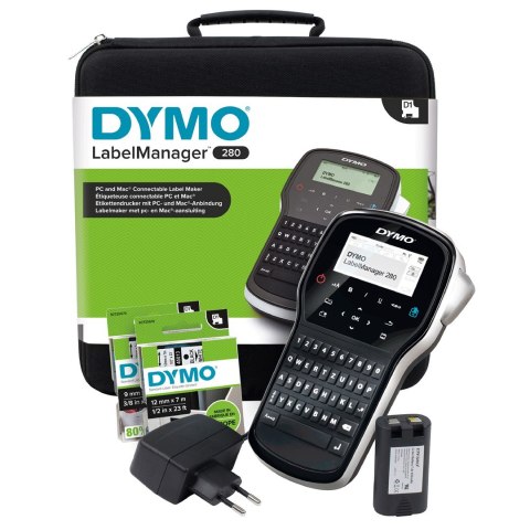 Drukarka etykiet DYMO Label manager 280 zestaw walizkowy S0968990 (Termotransferowa; USB)