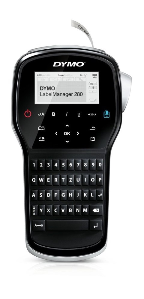 Drukarka etykiet DYMO Label manager 280 zestaw walizkowy S0968990 (Termotransferowa; USB)