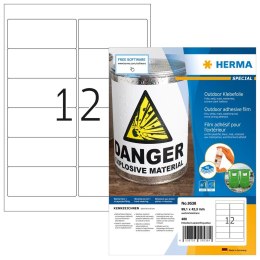 HERMA 9538 samoprzylepne etykiety Prostokąt Biały 480 szt.