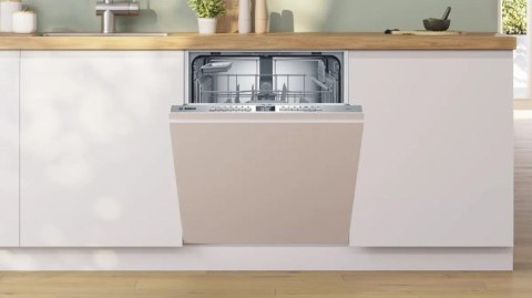 Zmywarka do zabudowy BOSCH SMV4HTX11E 60 cm, klasa energ. C, ExtraDry - suszenie ekstra, HalfLoad- połowa załadunku, SpeedPerfec