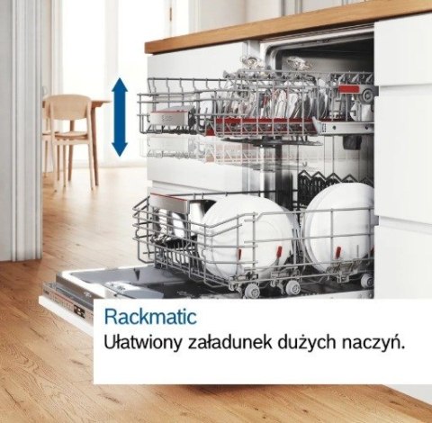 Zmywarka do zabudowy 60 cm BOSCH SMV4HVX11E Serie 4 | klasa B | 14 kpl | EfficientDry | szuflada na sztućce | SpeedPerfect