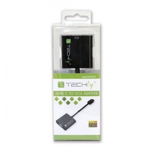 TECHLY Adapter HDMI Mini-C na VGA M/F 302921