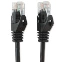 TECHLY Patchcord Cat5e UTP 0.5 m CCA czarny ICOC CCA5U-005-BKT