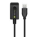 TECHLY Kabel USB 2.0 przedłużacz aktywny USB-A na USB-A M/F 5 m 362213