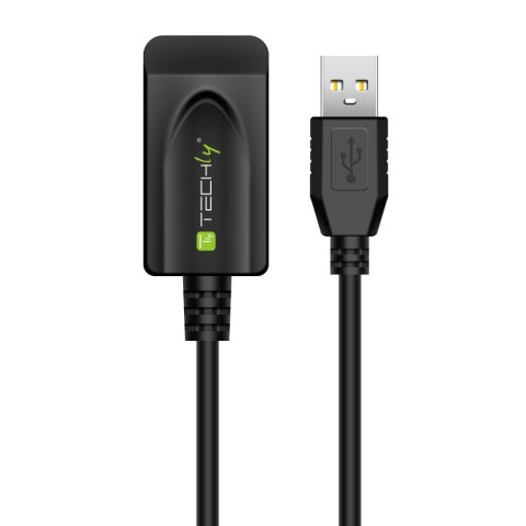TECHLY Kabel USB 2.0 przedłużacz aktywny USB-A na USB-A M/F 5 m 362213
