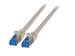 TECHLY Patchcord Cat6a/Cat7 SFTP 0.25 m 100% Cu szary K5525FGR.0.25
