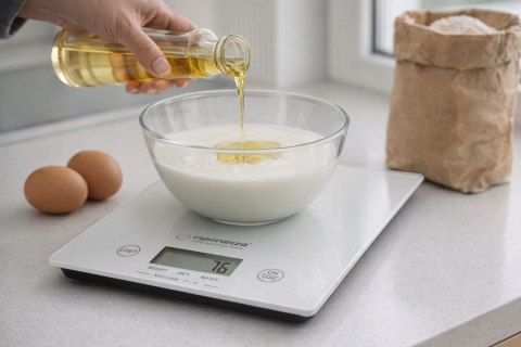 EKS002W Esperanza waga kuchenna lemon biała