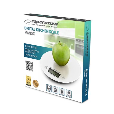 EKS003W Esperanza waga kuchenna mango biała
