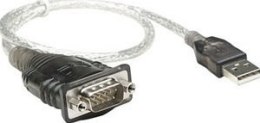 MANHATTAN Konwerter USB na RS232/DB9 M/M na kablu 45 cm PL2303 205146