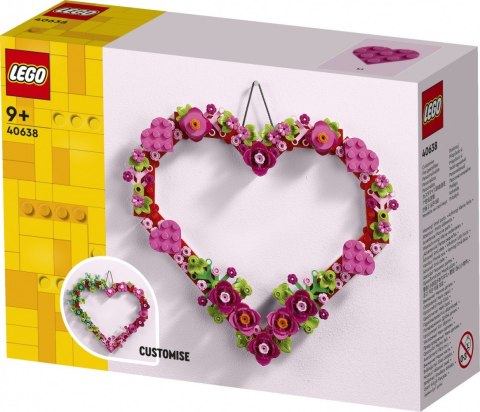 Klocki 40638 ozdoba w kształcie serca