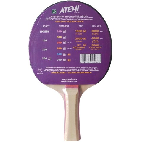 ND05_R2609 Rakietka do ping ponga New Atemi 300 concave ATEMI