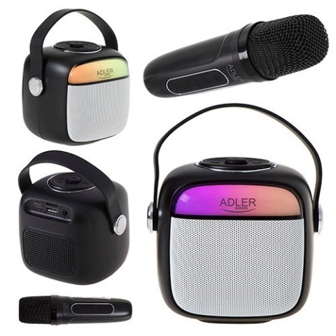 Głośnik bluetooth z mikrofonem do Karaoke ADLER AD 1199b