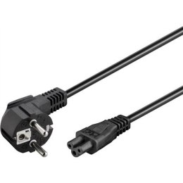 Goobay Goobay | Kabel zasilający | Zasilanie IEC 60320 C5 | Zasilanie CEE 7/7 | 1,8 m | Czarny