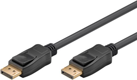 Goobay Goobay | Kabel ze złączem DisplayPort 1.4 | Czarny | DisplayPort męski | DisplayPort męski | DP do DP | 2 m
