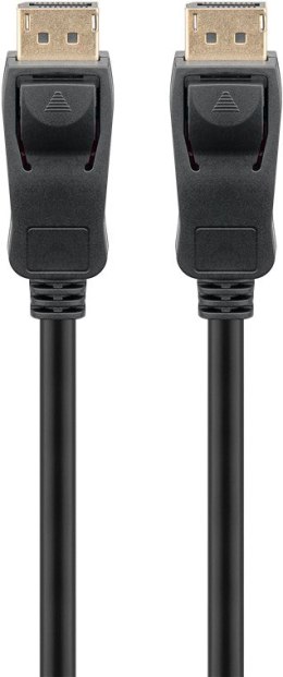 Goobay Goobay | Kabel ze złączem DisplayPort 1.4 | Czarny | DisplayPort męski | DisplayPort męski | DP do DP | 2 m