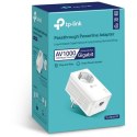 TP-LINK TP-LINK | AV1000 Gigabit Passthrough Powerline Adapter | TL-PA7017P | 1000 Mbit/s | Porty Ethernet LAN (RJ-45) 1 | Brak Wi-Fi | 