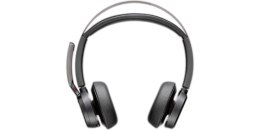 POLY Zestaw słuchawkowy Voyager Focus 2 USB-C-C + przejściówka USB-C/A