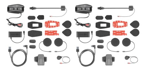 Interkom motocyklowy INTERPHONE U-COM 16, komplet na 2 kaski