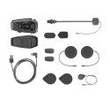 Interkom motocyklowy INTERPHONE U-COM 8R, komplet na 1 kask