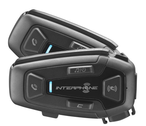 Interkom motocyklowy INTERPHONE U-COM 8R, komplet na 2 kaski