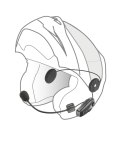 Interkom motocyklowy INTERPHONE U-COM 8R, komplet na 2 kaski