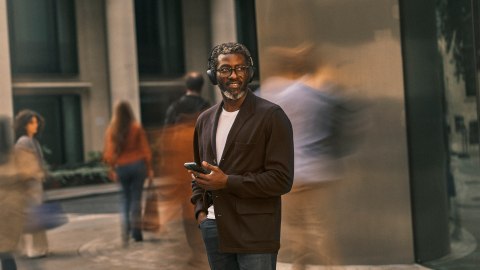 Jabra Evolve3 75 Zestaw słuchawkowy Bezprzewodowy Opaska na głowę Połączenia/muzyka USB Type-C Bluetooth Czarny