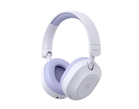 Słuchawki bluetooth Havit H668BT (fioletowy)