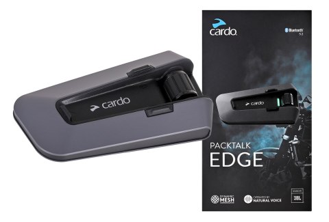 CARDO PACKTALK EDGE SINGLE - Interkom motocyklowy