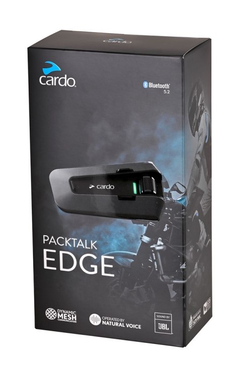 CARDO PACKTALK EDGE SINGLE - Interkom motocyklowy