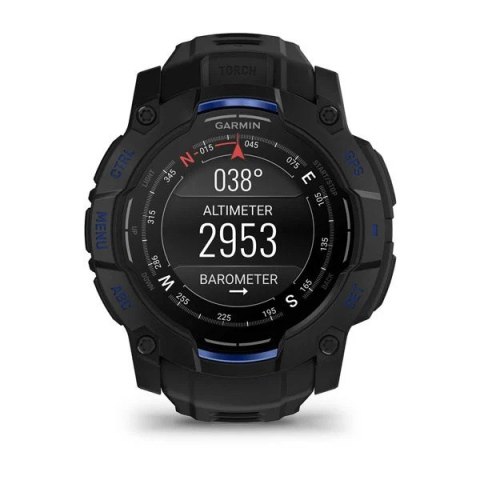 Garmin Instinct 3 3,3 cm (1.3") AMOLED 45 mm Cyfrowy 416 x 416 px Czarny GPS