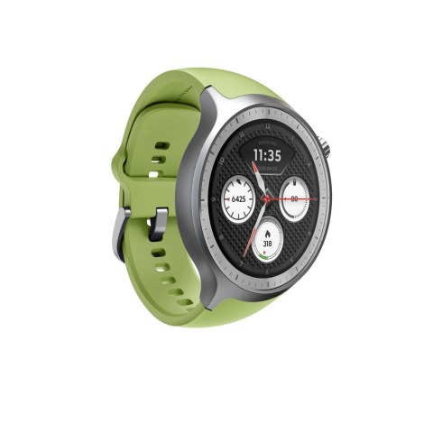 Smartwatch Motorola Moto Watch 512MB Silver Stainless Steel + Herbal Garden Silicone Silver