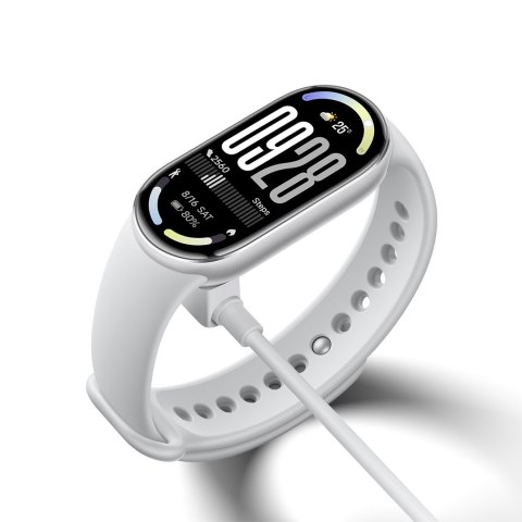 Opaska SmartBand Xiaomi Smart Band 10 Silver AMOLED 4,37 cm (1.72") Srebrna