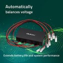 Balanser napięcia Qoltec 51098 48V do akumulatorów 4x12V | 10A | LiFePO4 AGM GEL
