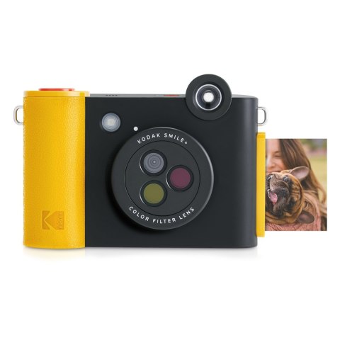 Kodak Smile+ 50,8 x 76,2 mm Czarny, Żółty