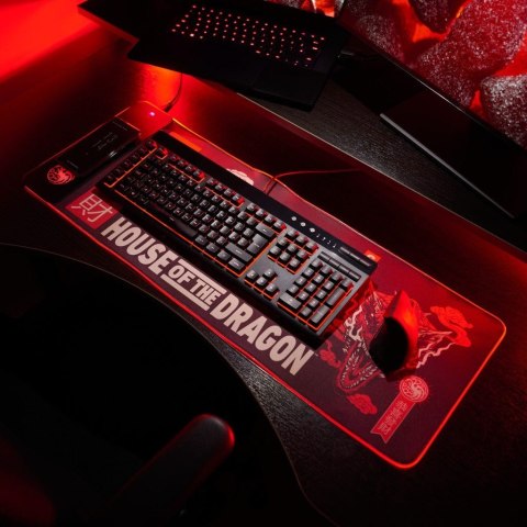 Numskull Games 154921 podkładka pod mysz Podkładka dla graczy Czarny, Wielobarwny, Czerwony