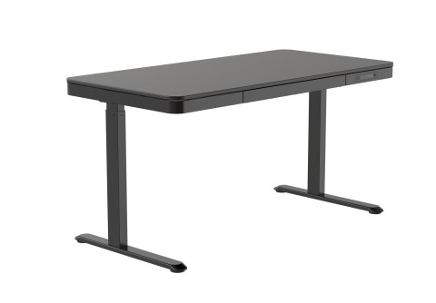 Activejet Biurko z elektryczną regulacją wysokości ET119W-C czarne. Wymiar blatu 140 x 70 cm.