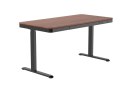 Activejet Biurko z elektryczną regulacją wysokości ET119W-C czarny/orzech. Wymiar blatu 140 x 70 cm.