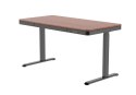 Activejet Biurko z elektryczną regulacją wysokości ET119W-C czarny/orzech. Wymiar blatu 140 x 70 cm.