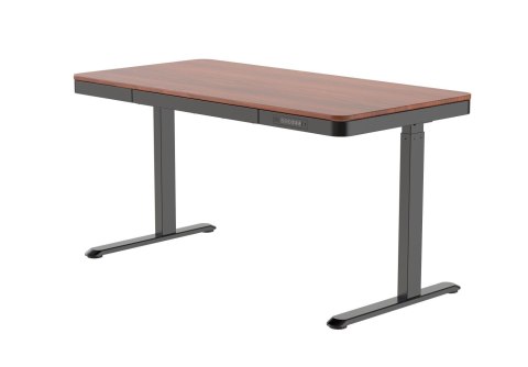 Activejet Biurko z elektryczną regulacją wysokości ET119W-C czarny/orzech. Wymiar blatu 140 x 70 cm.