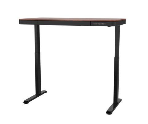 Activejet Biurko z elektryczną regulacją wysokości ET119W-C czarny/orzech. Wymiar blatu 140 x 70 cm.